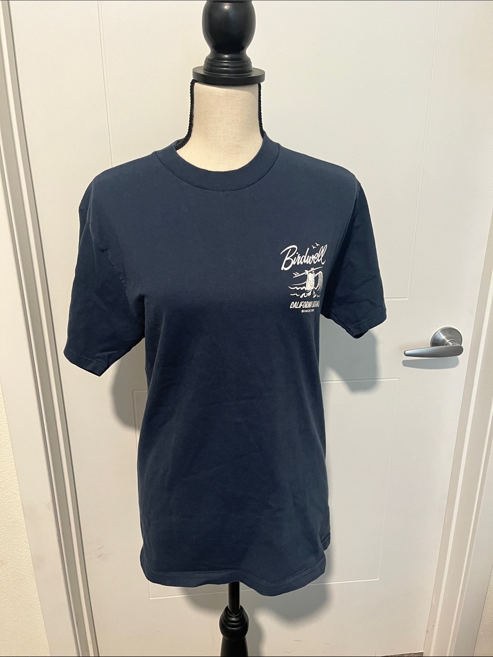 Birdwell Blue Surf Wave Graphic California Originals Since 1961 T-Shirt